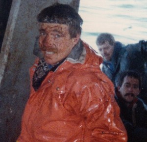 Halibut fishing somewhere off the Shumagin Islands, Alaska 1992